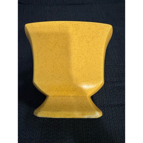 McCoy Floraline yellow vase ‎ 453 - Picture 3 of 5